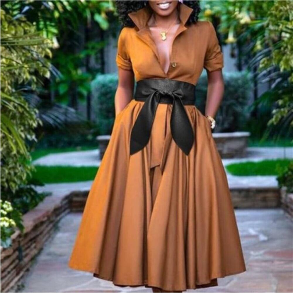 Black Waist Bow Belt for Women - Classic Wide Obi Style